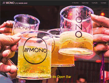 Tablet Screenshot of clubmono.com.br